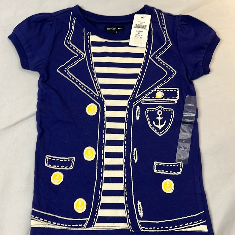 NWT 2T GAP Pirate t-shirt